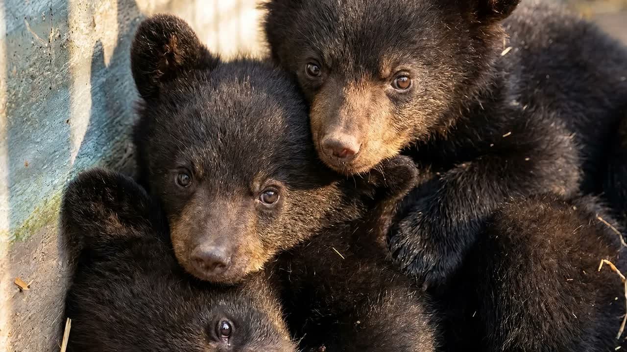 Three Orphaned Cubs Rescued Against All Odds